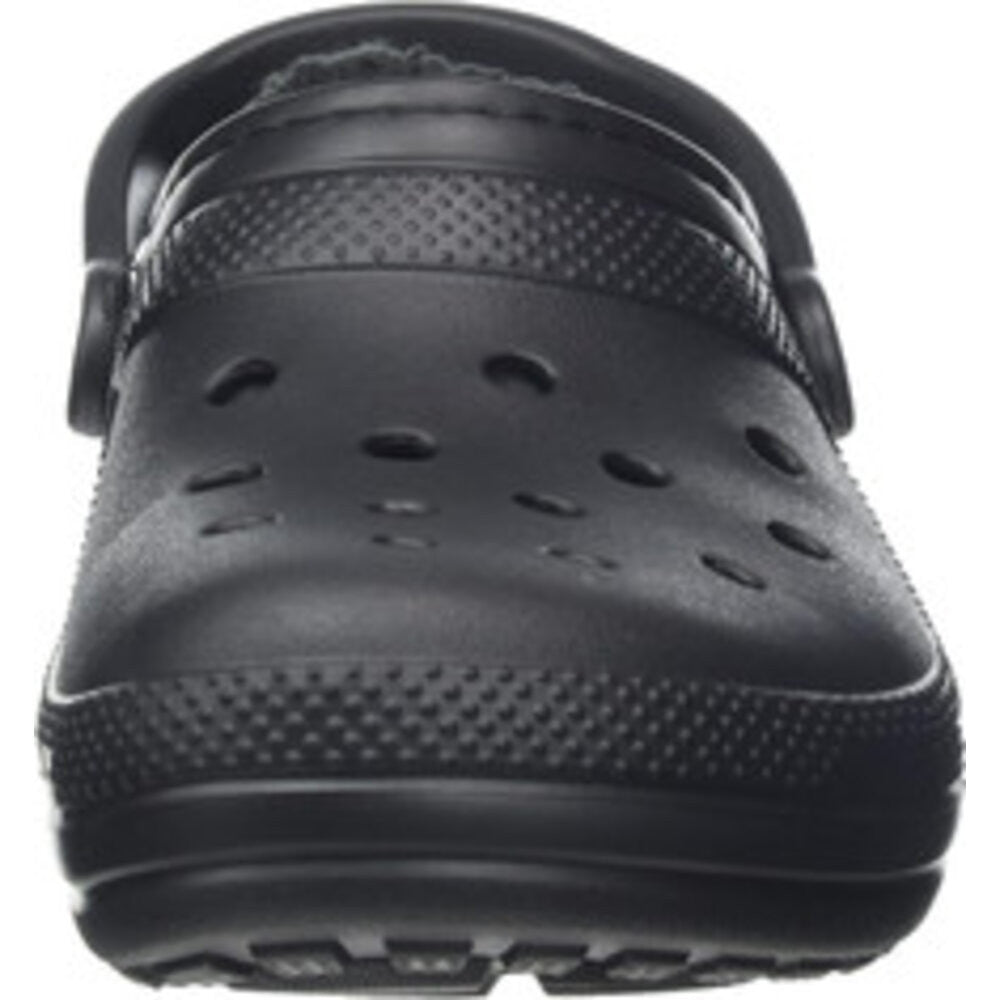Crocs Adult Unisex Classic Lined Clog - Black/Black