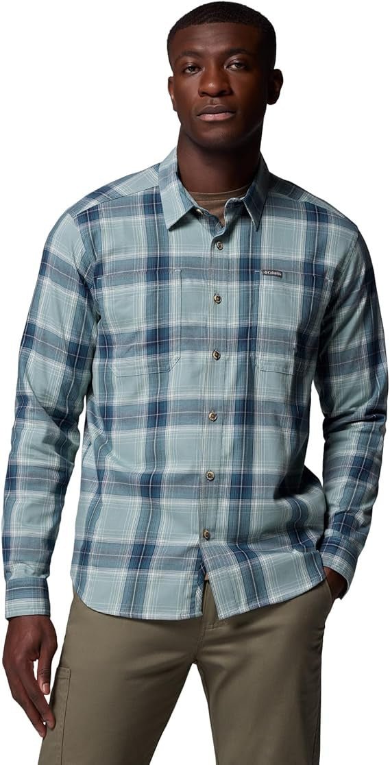 Columbia Men's Vapor Ridge IV Long Sleeve Shirt - Crushed Blue