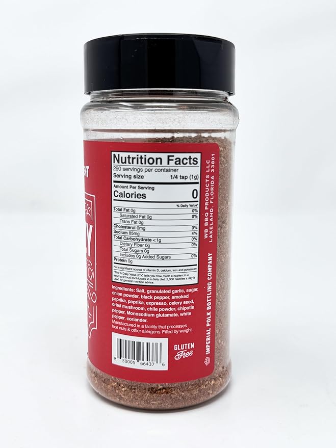 Whiskey Bent BBQ The Brizzy - All Red Meat Rub
