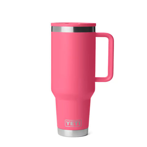 Yeti Rambler 40oz Travel Straw Mug - Tropical Pink