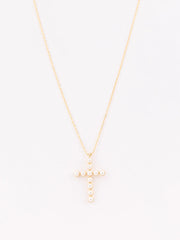 Michelle McDowell Marigold Cross Necklace