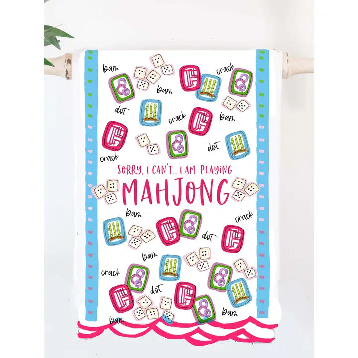 Happy By Rachel Mahjong Towel