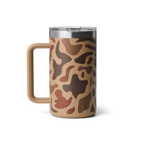 Yeti Rambler 24oz Ceramic Lined Mug - Wetlands Camo
