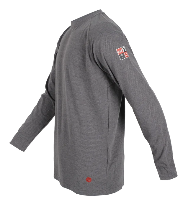 NKE Safety Apparel FR Baselayer Tee - Grey