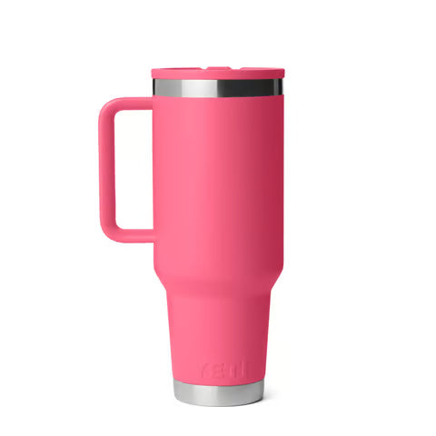 Yeti Rambler 40oz Travel Straw Mug - Tropical Pink