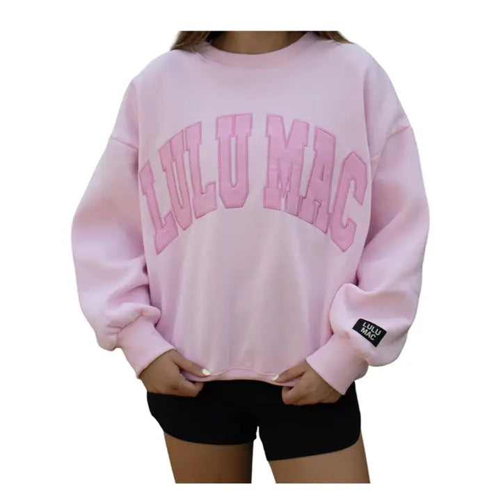 Lulu Mac Women's Mono Crewneck Sweatshirt