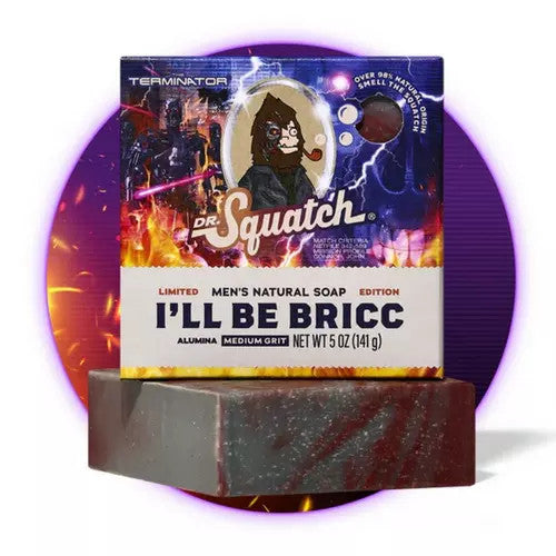 Dr. Squatch I'll Be Bricc Bar Soap