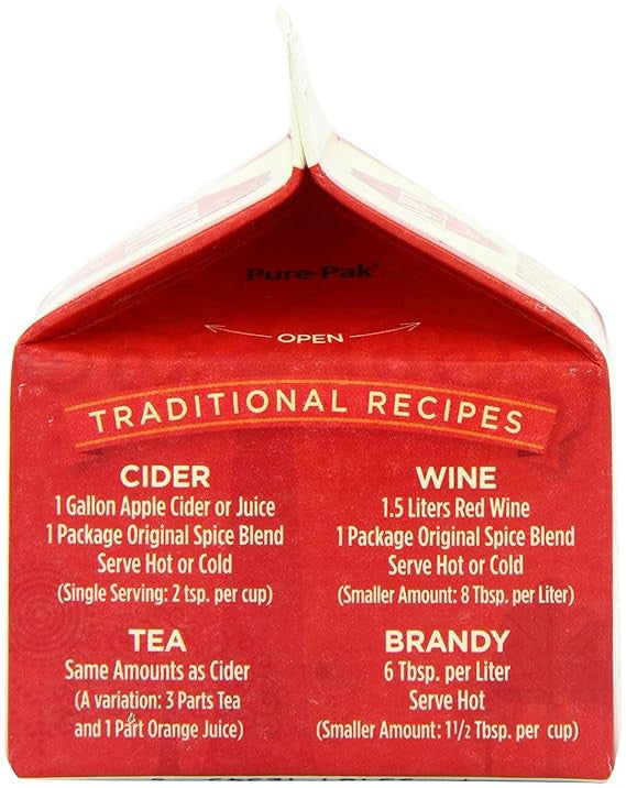 Aspen Mulling Cider Spices, Original Blend, 5.65-Ounce Carton