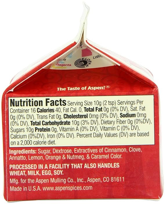 Aspen Mulling Cider Spices, Original Blend, 5.65-Ounce Carton