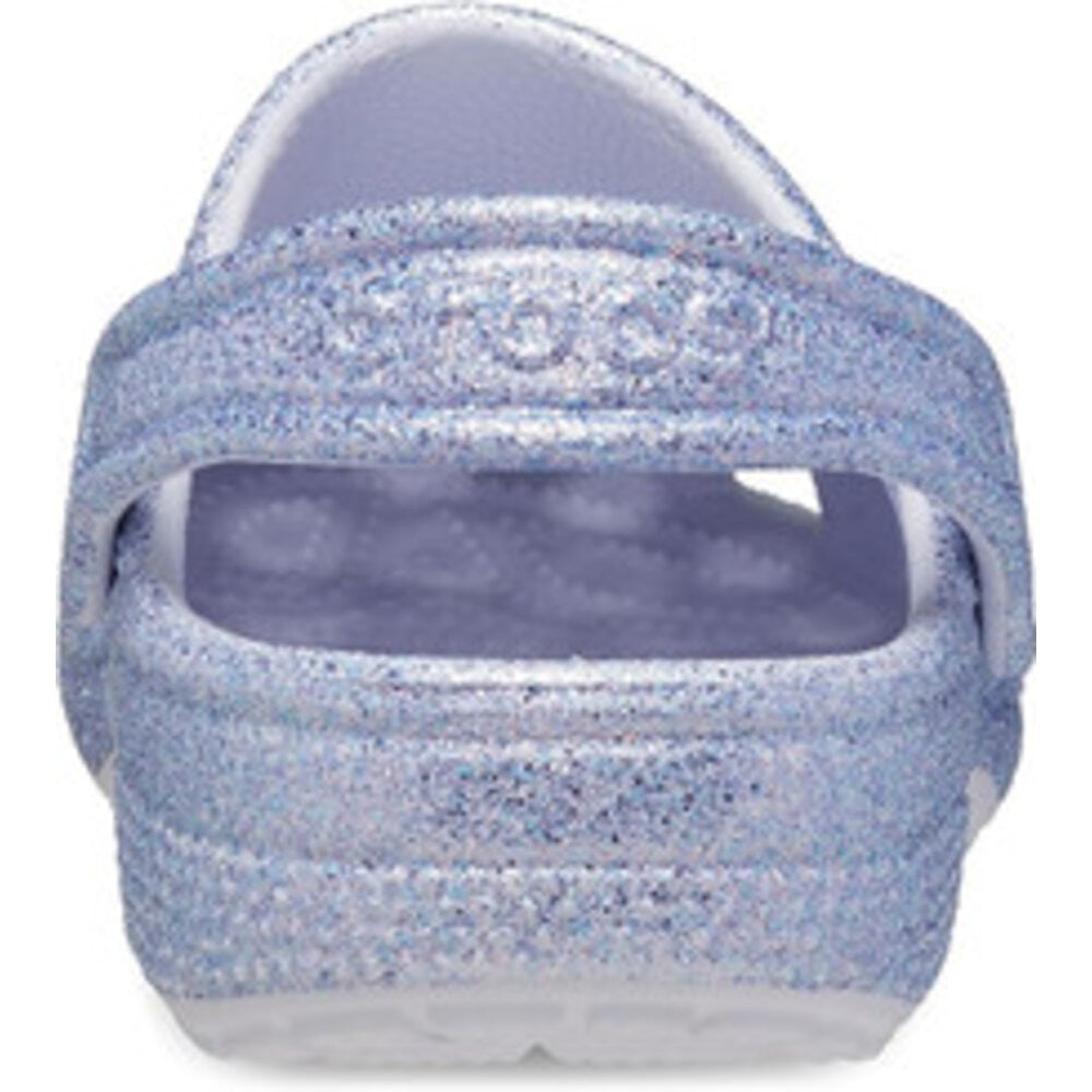 Crocs Toddler Classic Glitter Clog - Frosted Glitter
