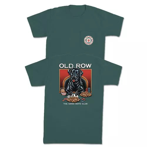 Old Row Men's The Black Jack Tee - Green