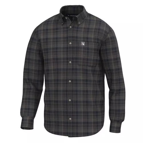Local Boy Men's Robert Stretch Long Sleeve Flannel