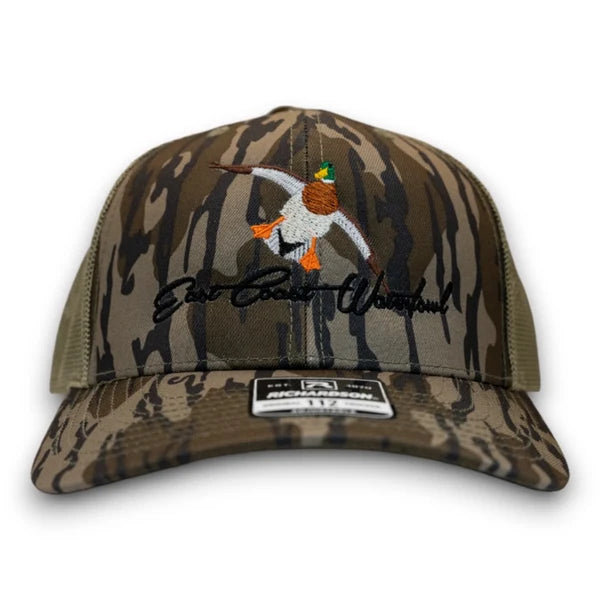 East Coast Waterfowl Embroidered Mallard Snapback Hat - Bottomland