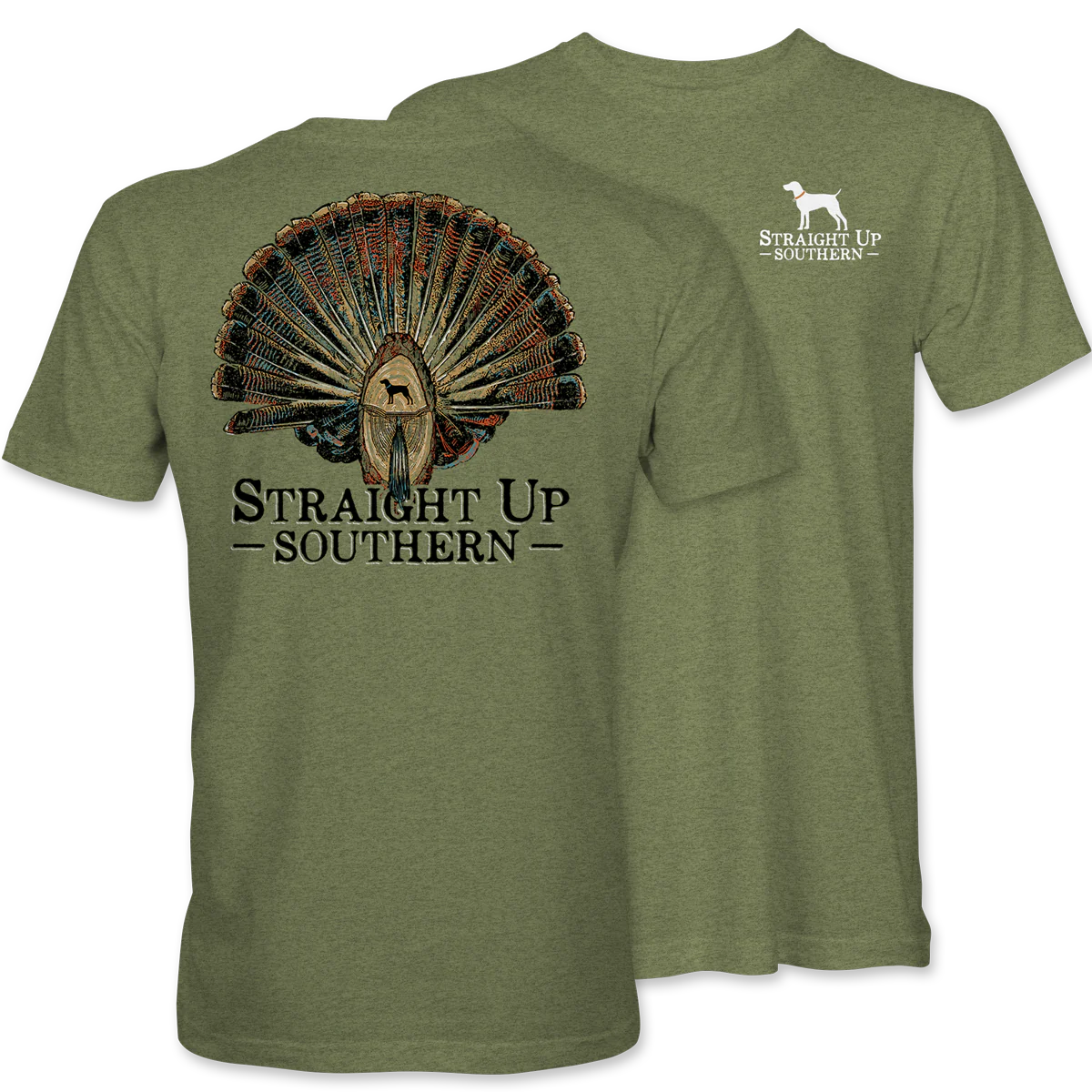Straight Up Southern Turkey Mount Tee