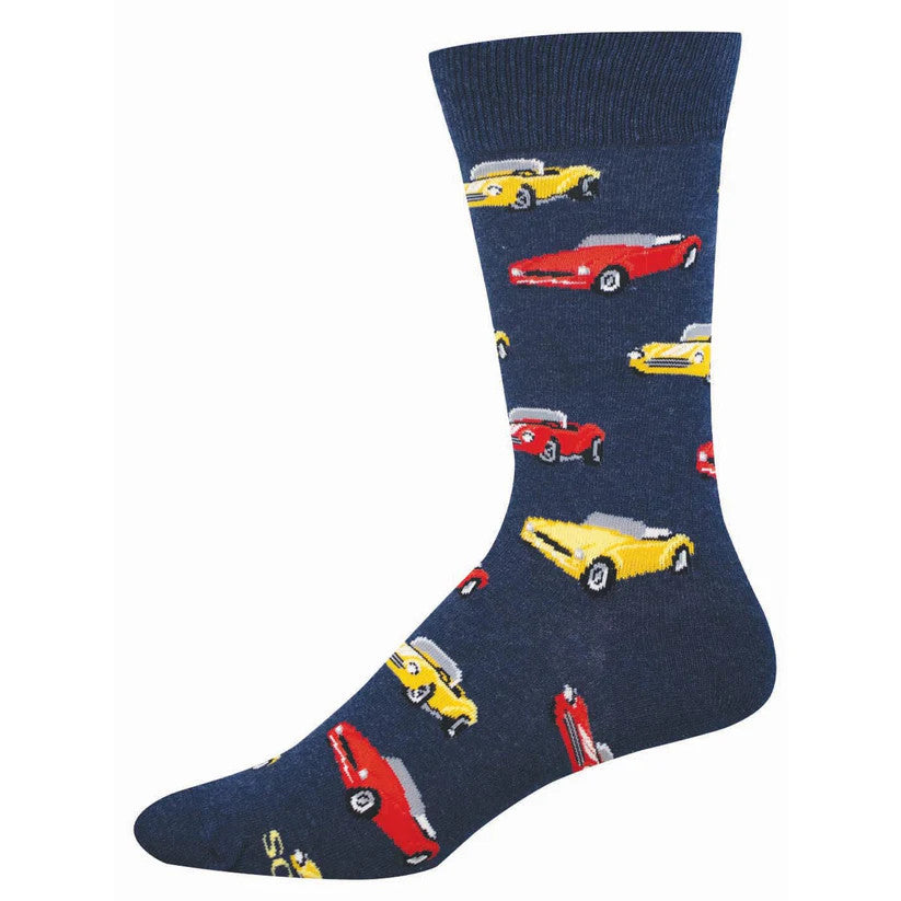 Socksmith Men's Classic Cars Sock