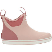 XTRATUF Women's 6 Inch Ankle Deck Boot - Blush Pink