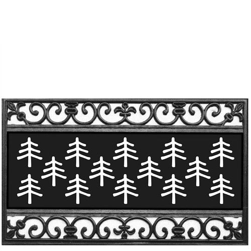 Evergreen Fleur Scroll Kensington Floor Mat - **Insert NOT Included** - Just Mat