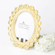 8 Oak Lane Gold Scalloped 5x7 Picture Frame