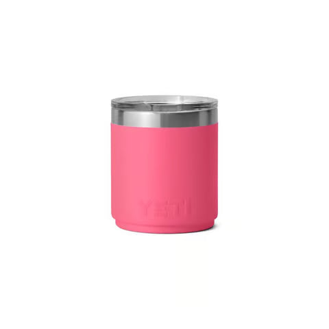 Yeti Rambler 10oz Lowball 2.0 Tumbler with MagSlider Lid - Tropical Pink