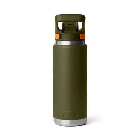Yeti Rambler 26oz Bottle with Flip Chug Cap - King Crab Orange/Olive