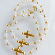 Cola Stacks Gold Everyday Cross