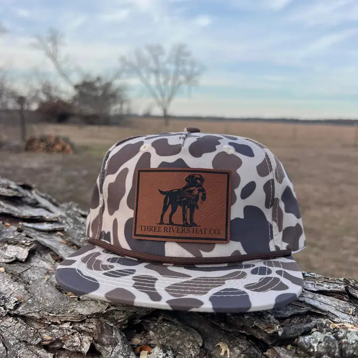 Three Rivers Hat Co. Kids Duck Dog Camo Rope Hat