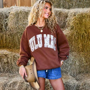 Lulu Mac Women's Crewneck Sweatshirt - Brown