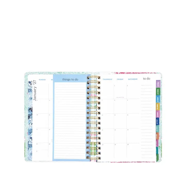 Lilly Pulitzer Large 17 Month Agenda - Fantastica