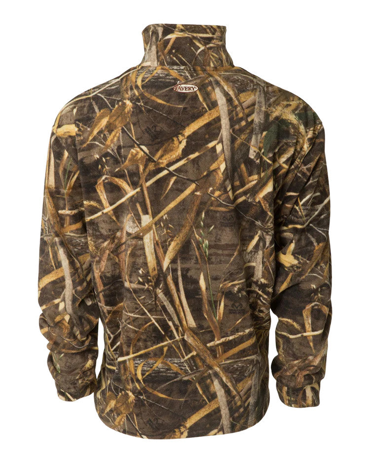 Avery Originals Tec Fleece Midweight 1/4 Zip Pullover - Realtree Max-7