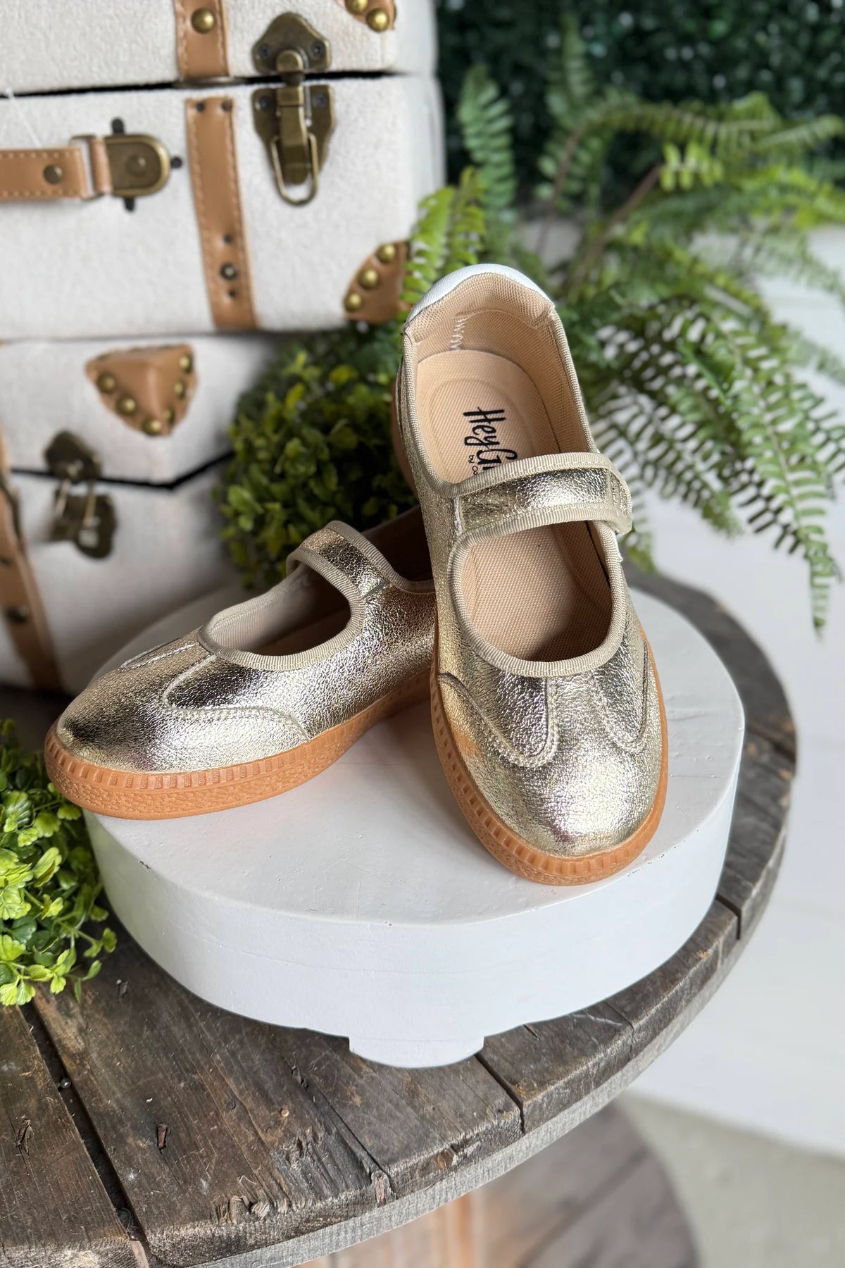 Corky's Women's Calm Down Sneakers - Gold