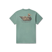 Southern Marsh Vintage Duck Decoy Tee - Camo - Burnt Sage