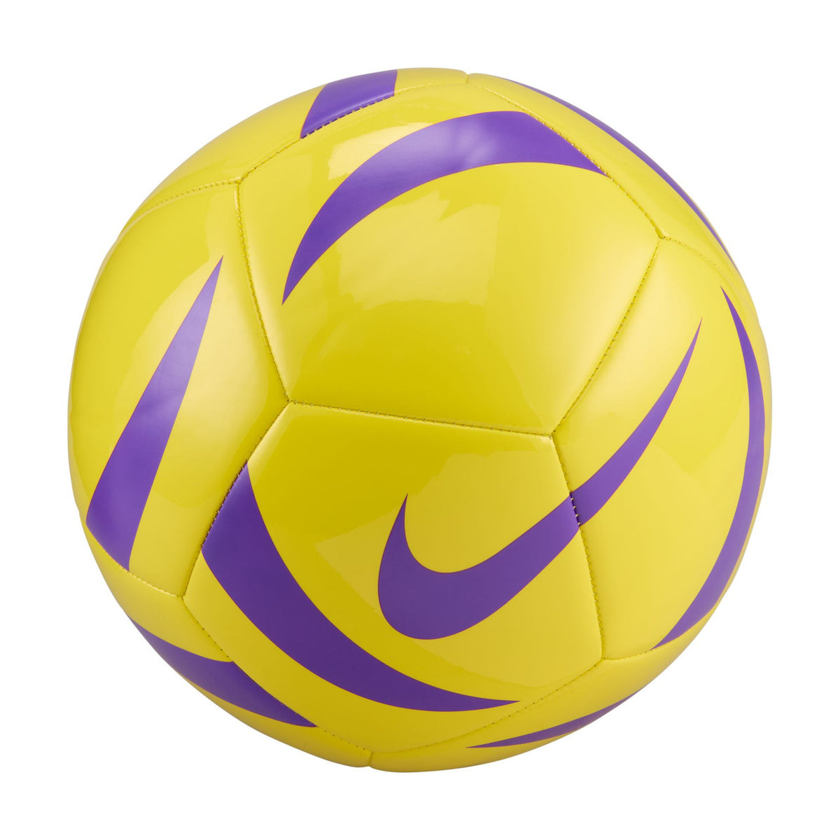Nike Pitch Soccer Ball - Yellow/Fierce Purple