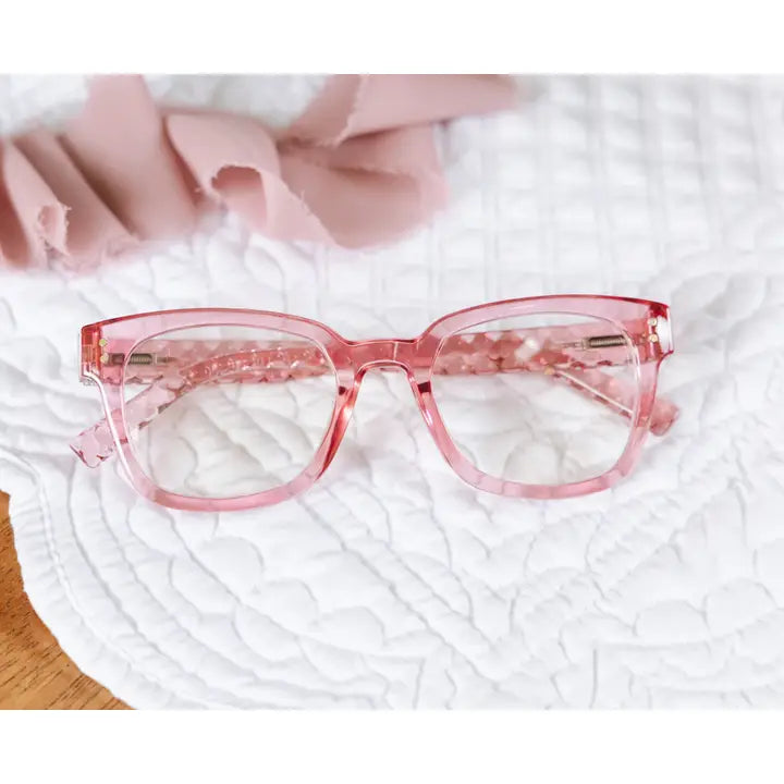 Peepers Aubrey Pink Blue Light Blocking Reading Glasses