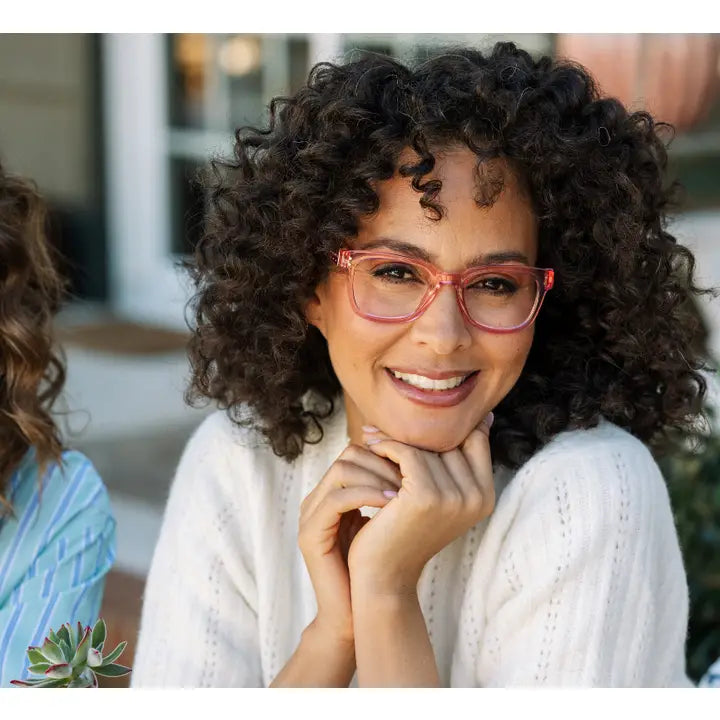 Peepers Aubrey Pink Blue Light Blocking Reading Glasses