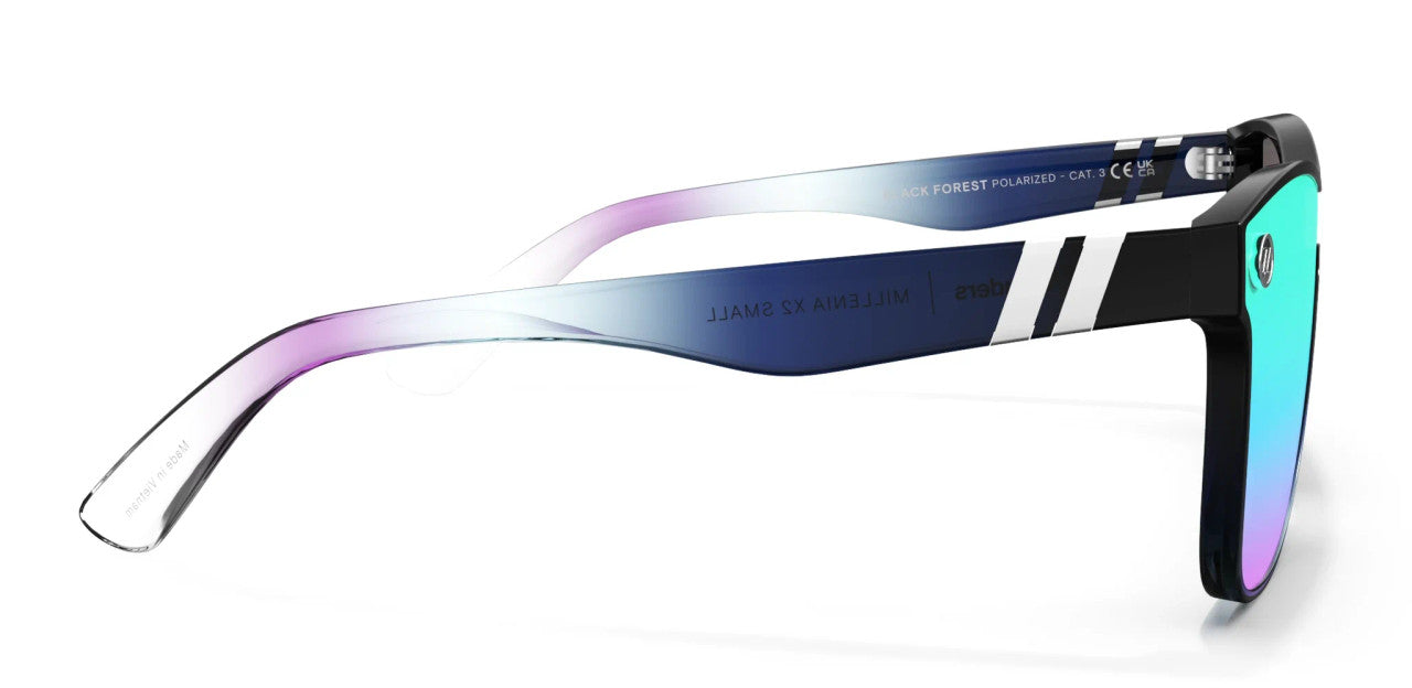 Blenders Eyewear Millenia X2 Small Sunglasses - Black Forest/Crystal Orb