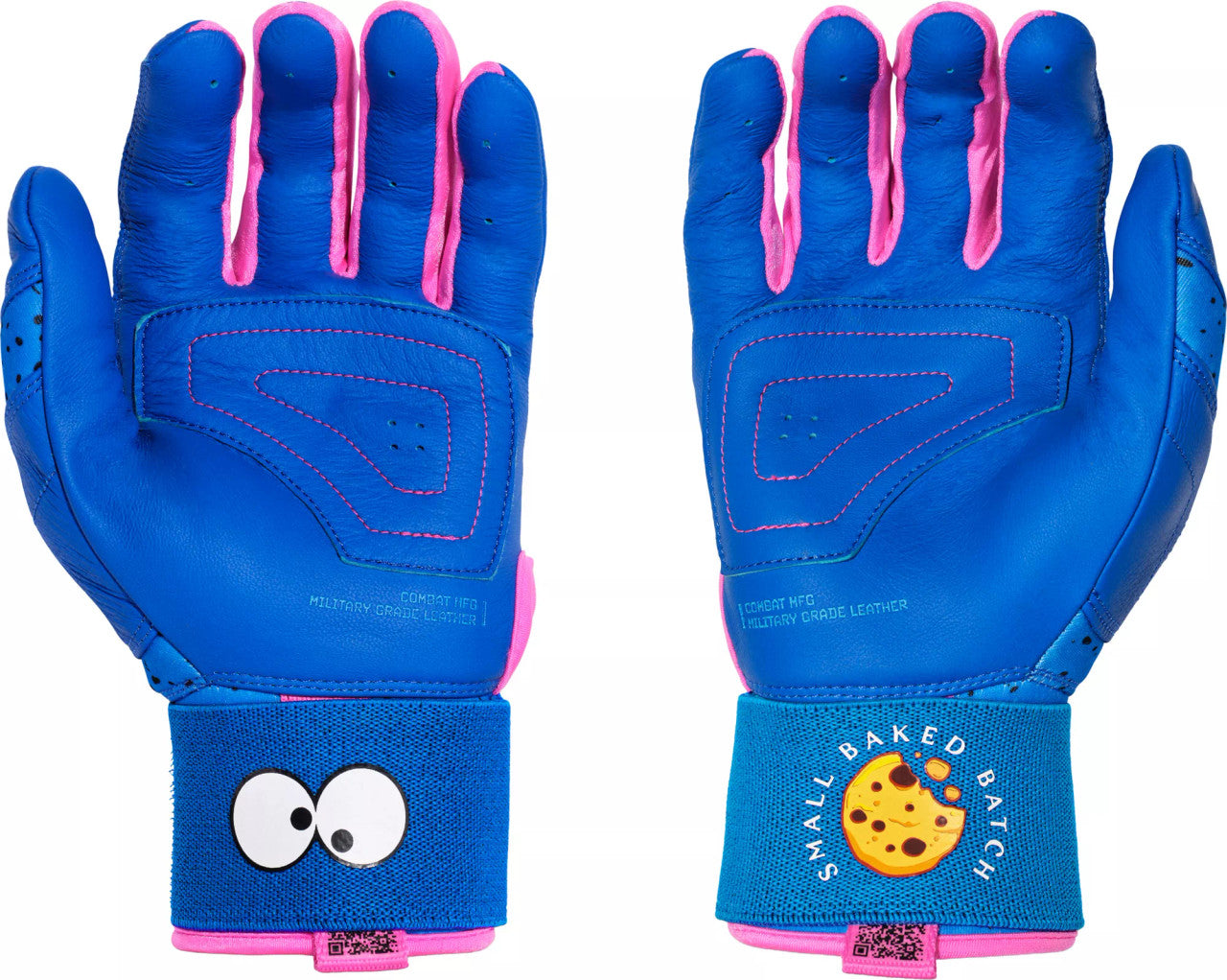 Combat MFG Cookie Monster Youth Batting Gloves