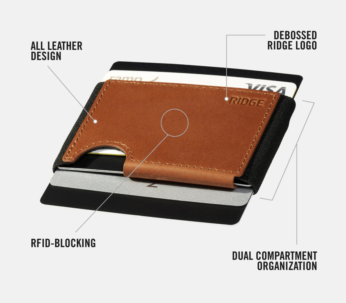 Ridge Biflex - Tobacco Brown Leather