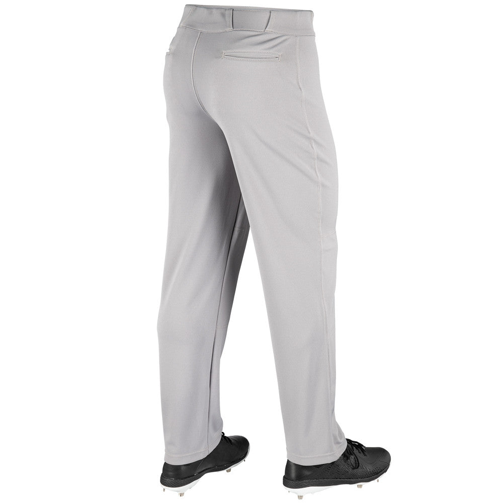 Champro Youth Open Bottom Relaxed Fit Baseball Pant - Grey