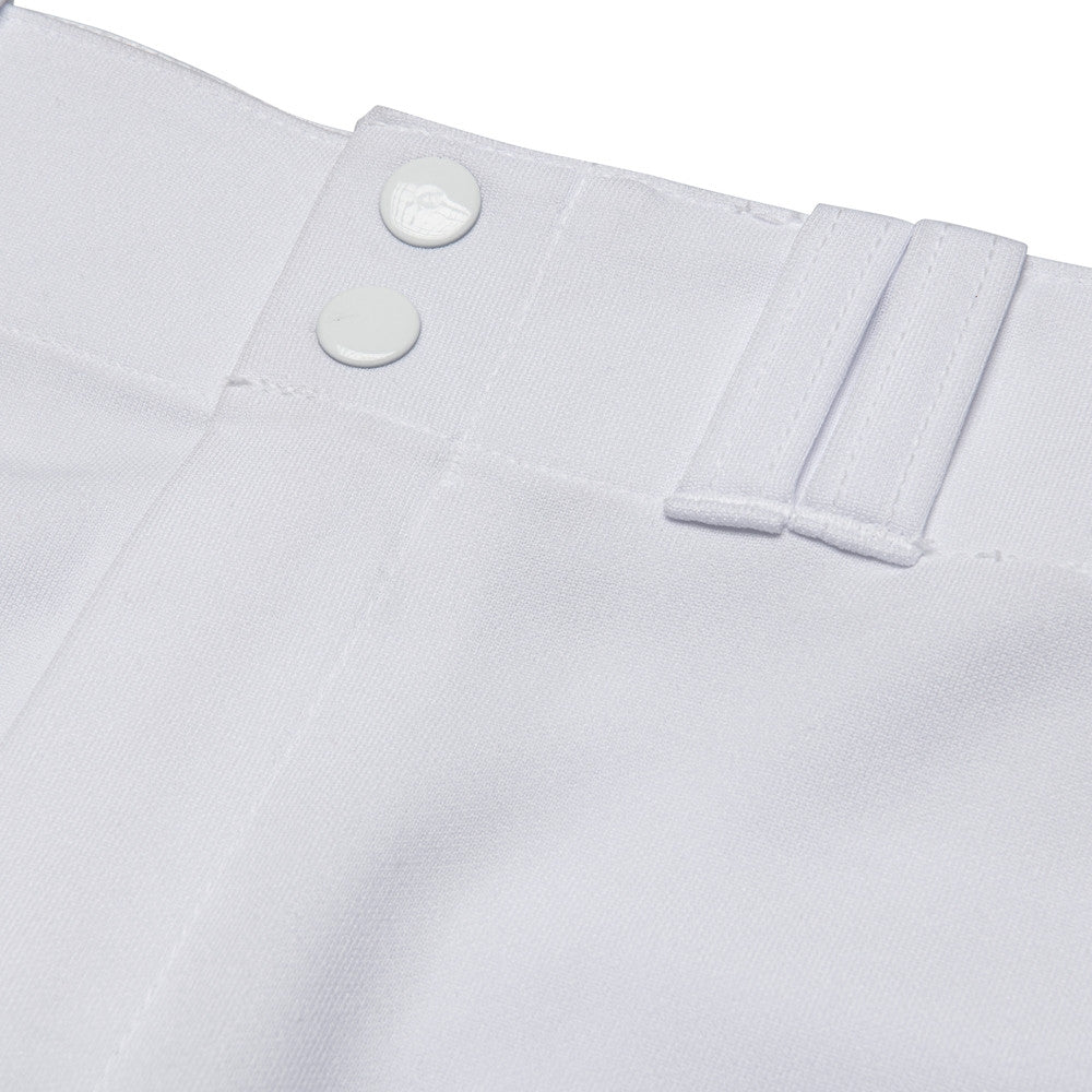 Champro Youth Open Bottom Relaxed Fit Baseball Pant - White