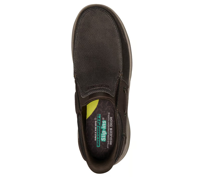 Skechers Slip-ins Men’s Relaxed Fit Troutt Rustic - Brown