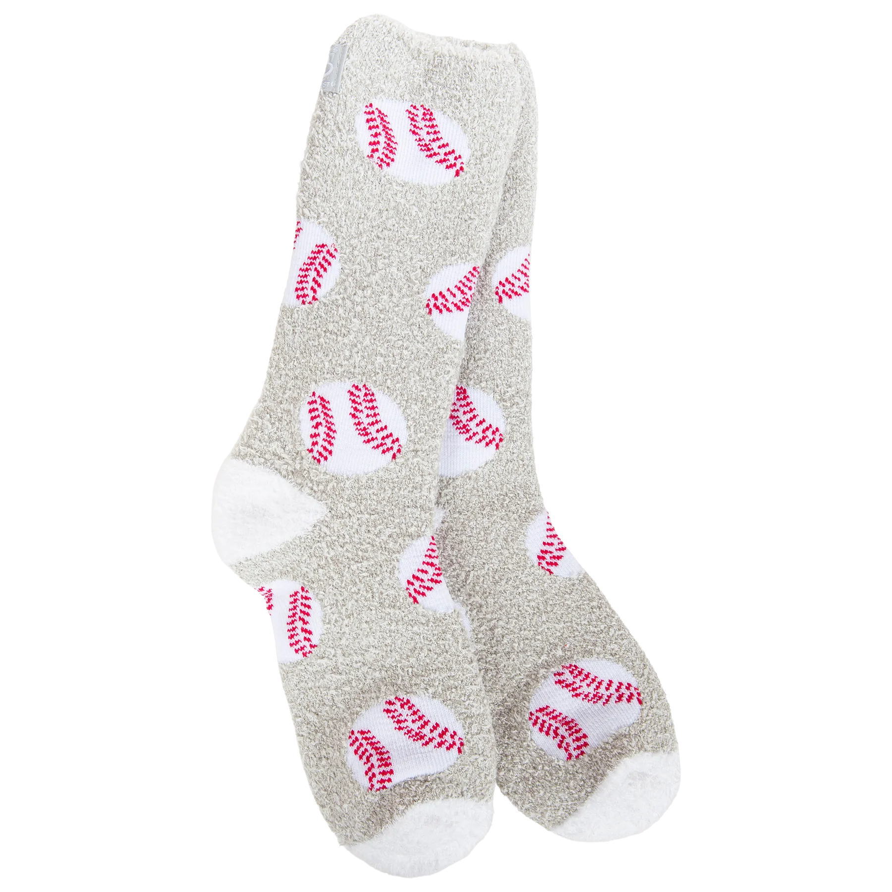 World's Softest Socks Cozy Spring Crew - Baseball