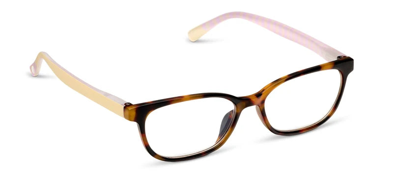 Peepers Beach Read Blue Light Reading Glasses - Tortoise/Summer Stripe