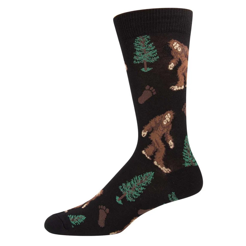 Socksmith Bigfoot Cotton Crew - Black