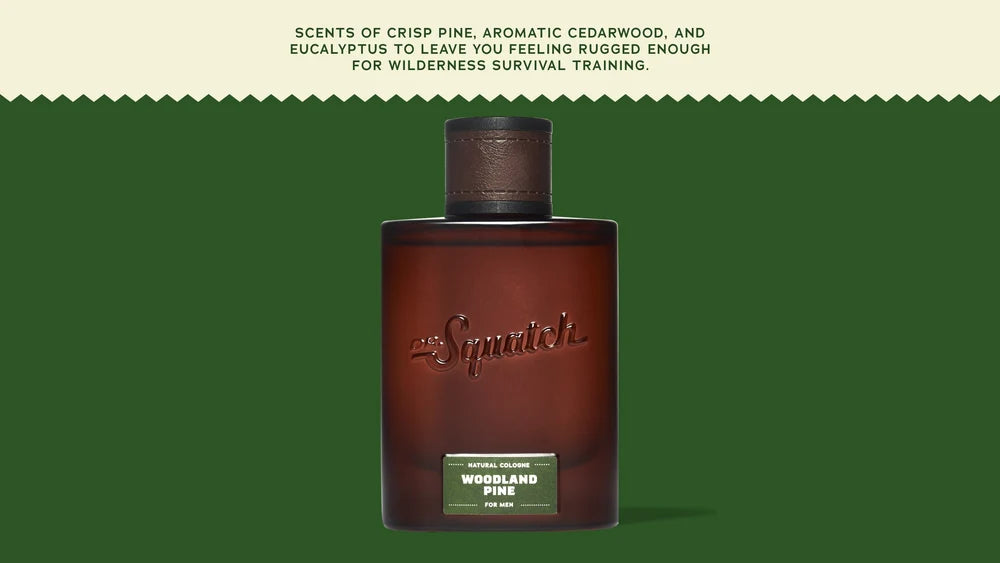 Dr. Squatch Men's Woodland Pine Cologne