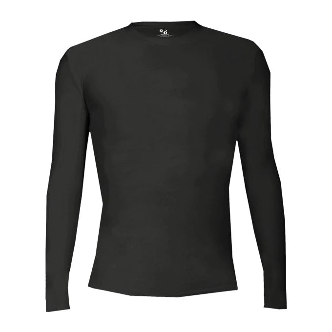 Badger Sport Youth Pro Compression Long Sleeve Crew