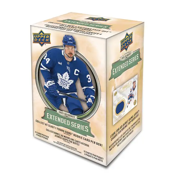 2025-26 Upper Deck Extended Series NHL Blaster Box