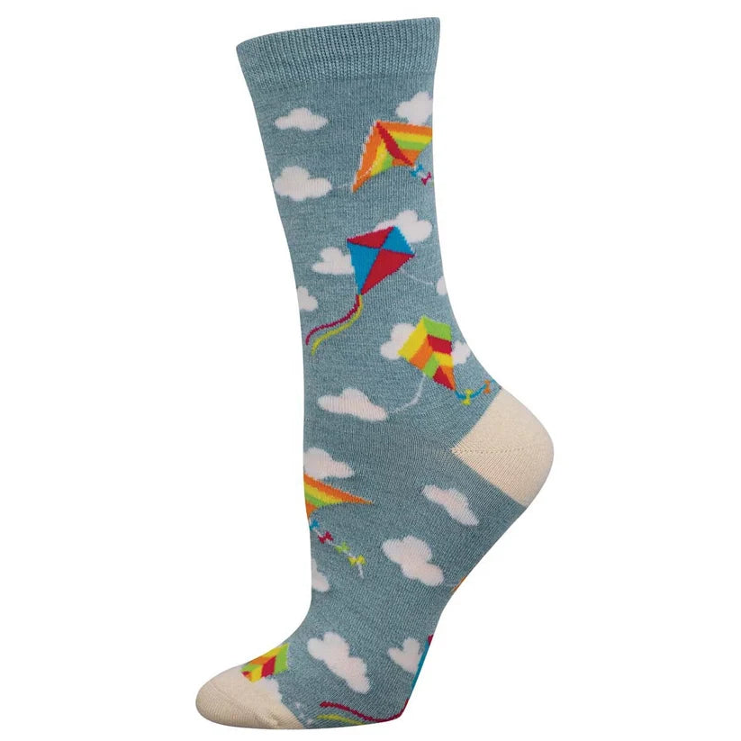 Socksmith Blowing in the Wind Bamboo Crew Socks