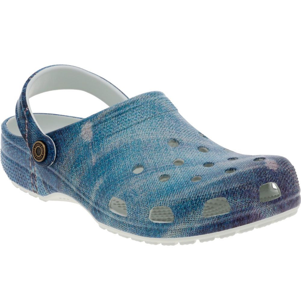 Crocs Classic Denim Clogs - Moonlight