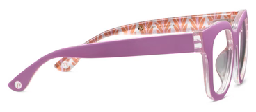 Peepers Center Stage Blue Light Reading Glasses - Pink/Frond Orange