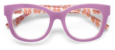 Peepers Center Stage Blue Light Reading Glasses - Pink/Frond Orange